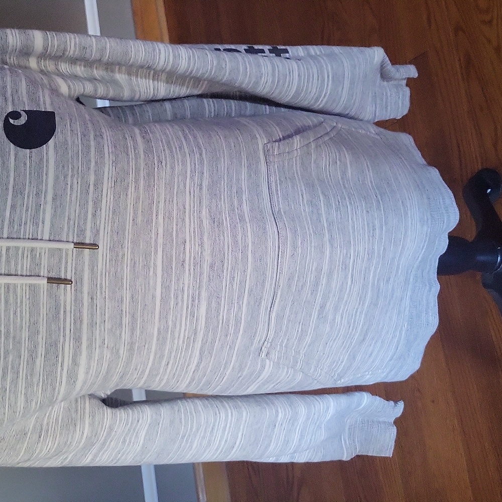 CARHARTT Women's Clarksburg Hoodie Size Medium Shadow Space Dye - Picture 3 of 7